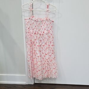 Janie and Jack Pink Flamingo Dress
